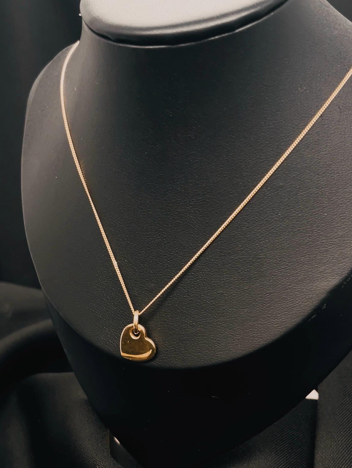 18K Heart Pendant