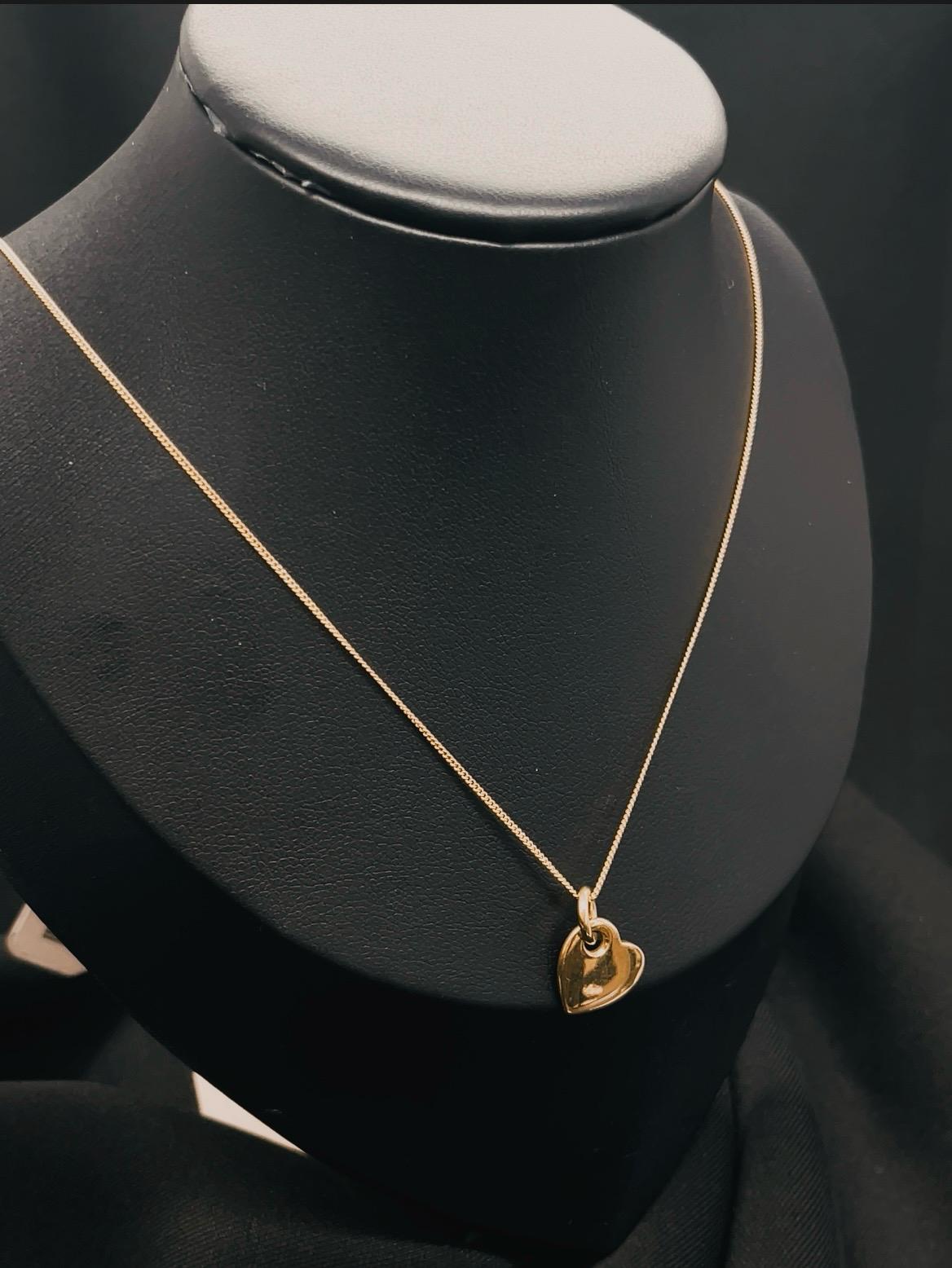 18K Heart Pendant