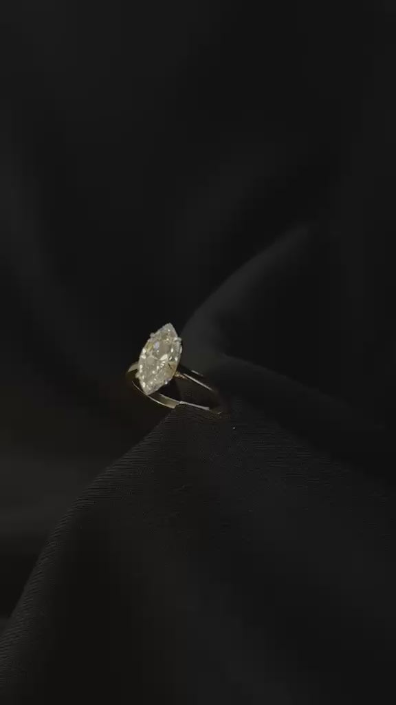 14k Marquise LG engagement Ring